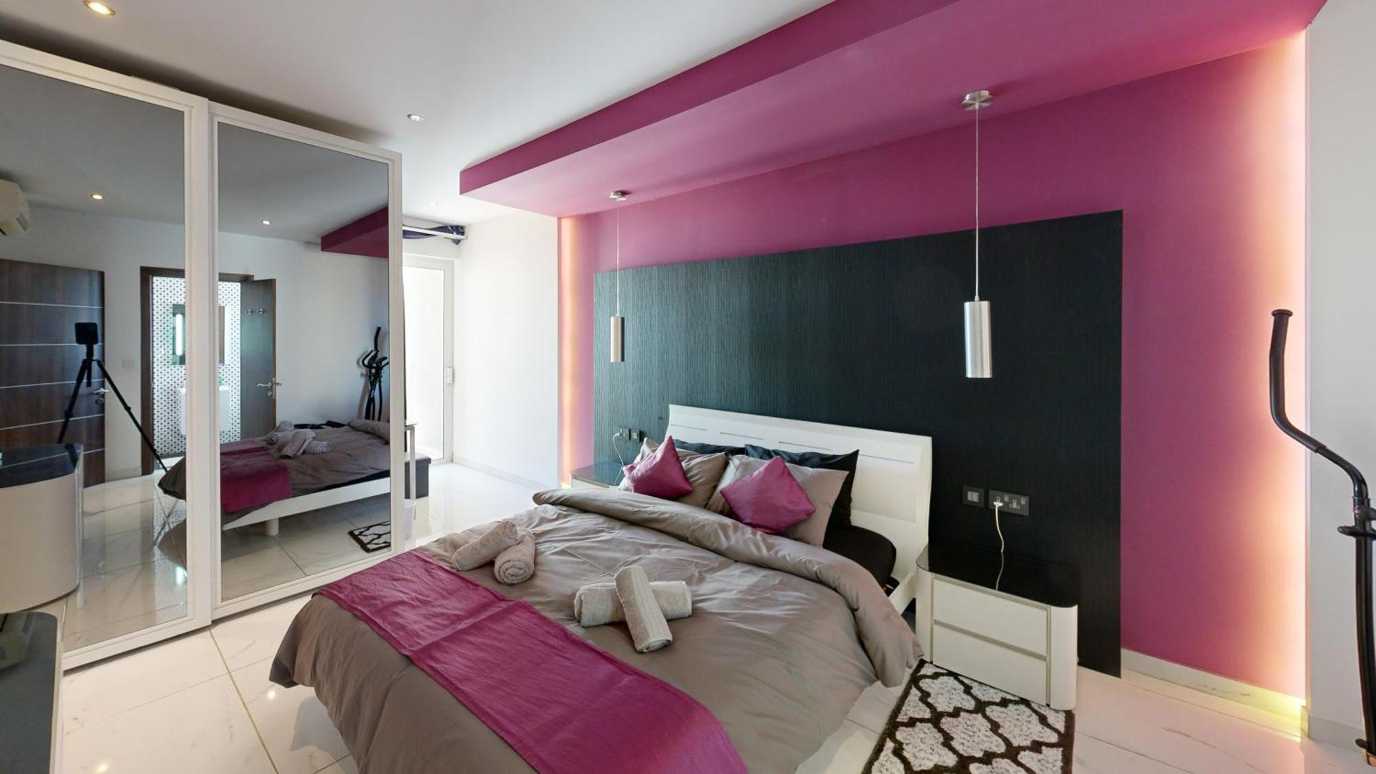 Amazing Spacious Apartment With Bbq & Jacuzzi San Ġiljan Exterior foto
